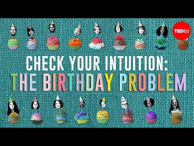 Check your intuition: The birthday problem - David Knuffke