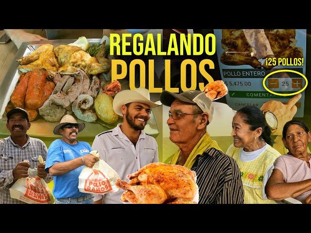 REGALANDO POLLOS a la gente trabajadora de Hermosillo, Sonora ️  | Pollo Ramos