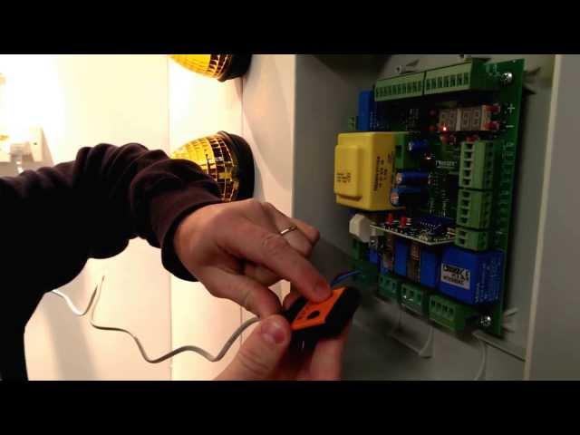 Programming an electronic gate remote