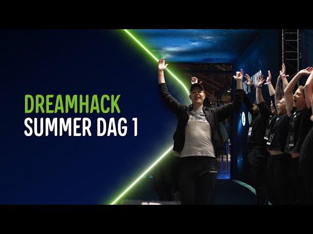 Dag 1 på Dreamhack Summer 2024! 