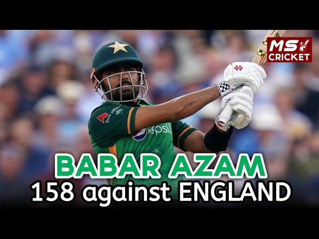 Babar Azam 158 against England 2021 Highlights