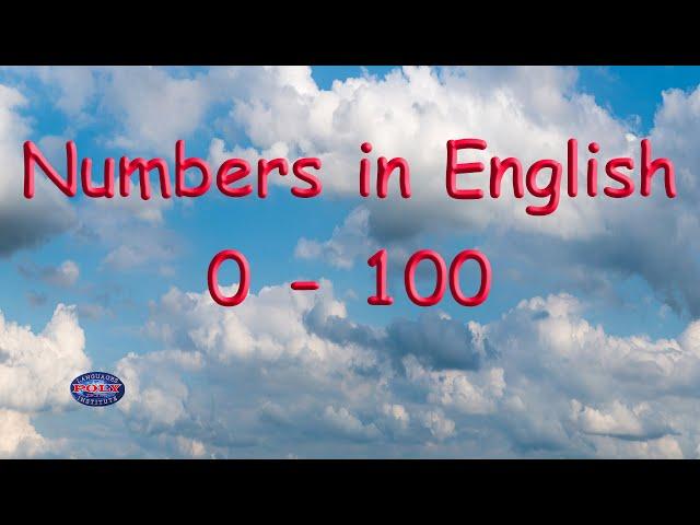 Numbers in English, 0-100