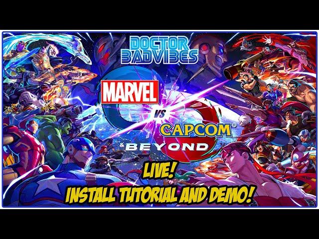 Marvel vs Capcom Infinite & Beyond! It's Working! Showcase and Playthrough!