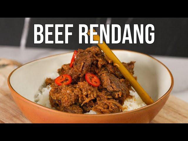 Easy Beef Rendang Curry Recipe