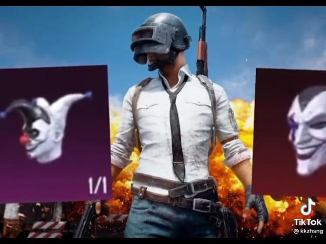 PUBG All Masks vs Joker Mask