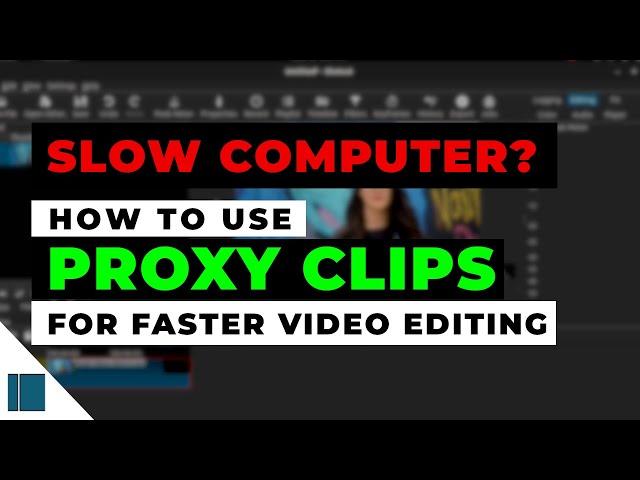 Shotcut Proxy Clip (for faster editing) | Shotcut tutorial in hindi