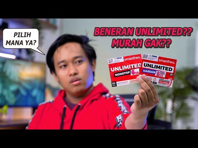 Bener Unlimited? Nyobain Paket Baru Smartfren Unlimited Nonstop & Unlimited Harian!!