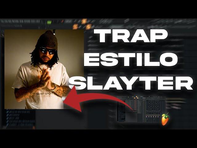 COMO hago un BEAT de TRAP DURO para SLAYTER en FL Studio 24 DESDE CERO