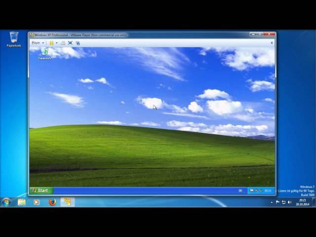 VMware - VMware Player - Mini Toolbar im Fullscreen abschalten