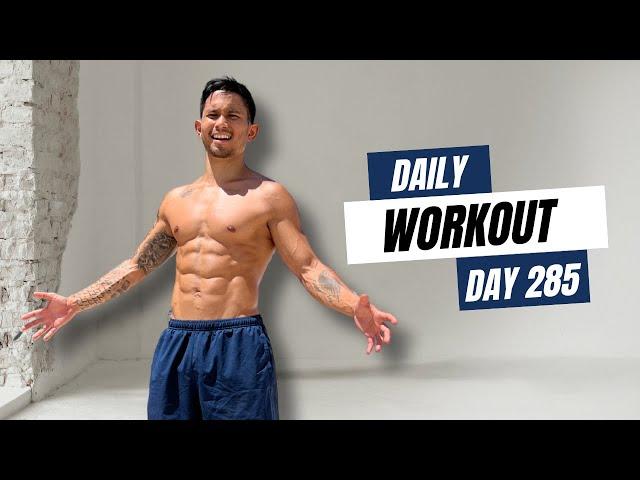 20 Min Full Body Dumbbell Workout NO REPEAT - Build Muscle & Strength