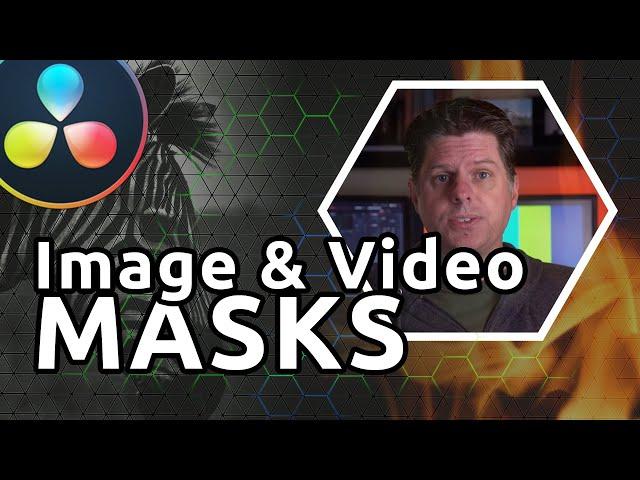 Stunning IMAGE & Video MASKING Effects / Davinci Resolve Tutorial / Fusion