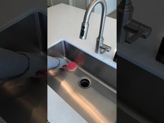 asmr sink clean #asmr #home #cleaning #clean #asmrsounds #shorts