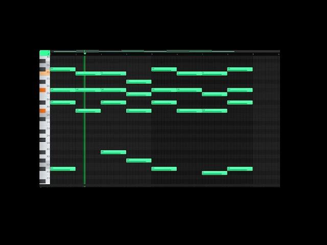 5 Diatonic Triads Chords progression for piano