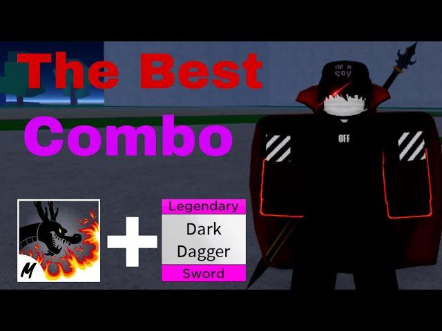 The Best Dark Dagger One Shot Combo | Roblox | Blox Fruits Update 17 Part 2 | Viri17 |