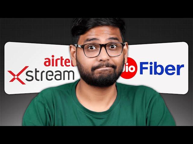 Jio Fiber vs Airtel Xstream Fiber *Testing 1Gbps*