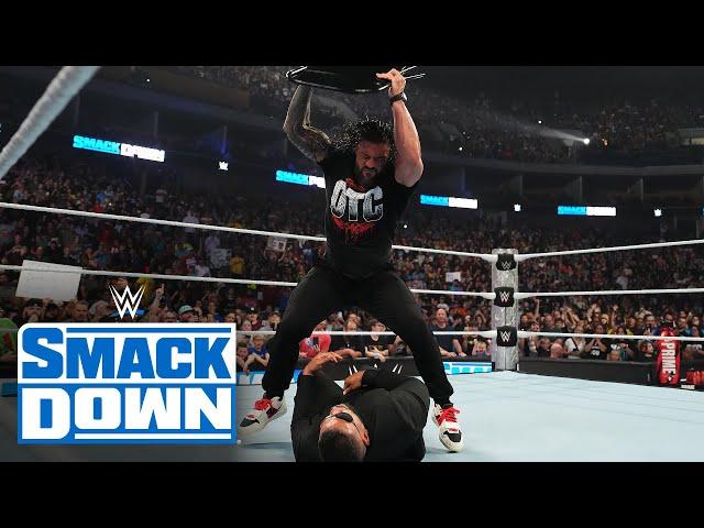 FULL SEGMENT: Roman Reigns lays waste to The Bloodline: SmackDown, Aug. 9, 2024