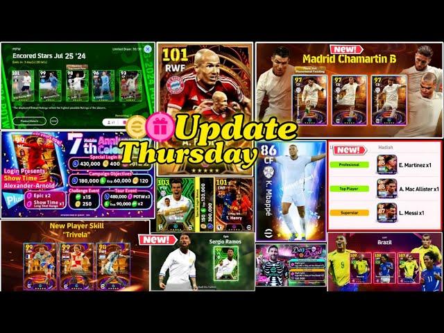 Upcoming Thursday New Epic and Big Time Pack, New Showtime, Pack  And Free Rewards eFootball 2024 