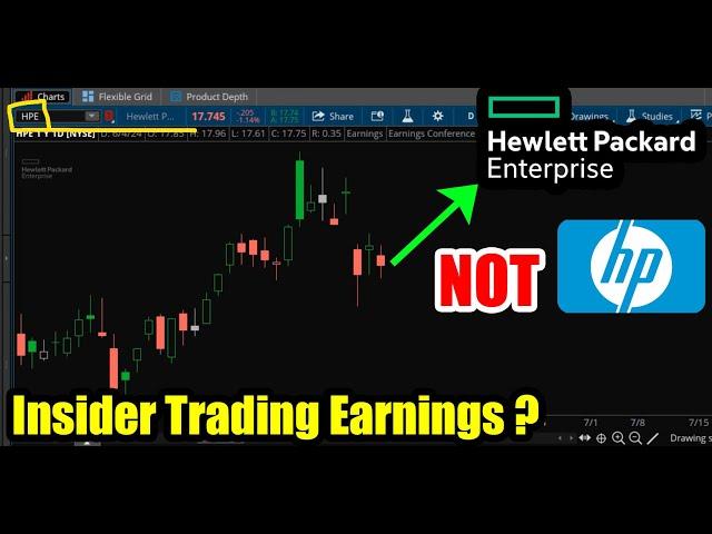 Hewlett Packard Enterprise Stock (HPE) Insider Trading Earnings?