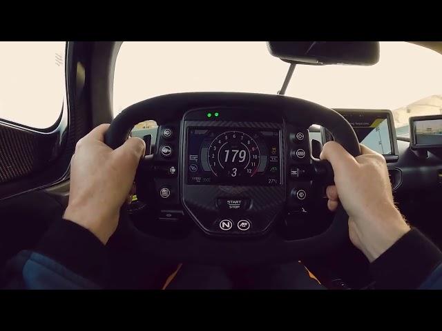 Aston Martin Valkyrie 0-300 km/h Real Acceleration Test