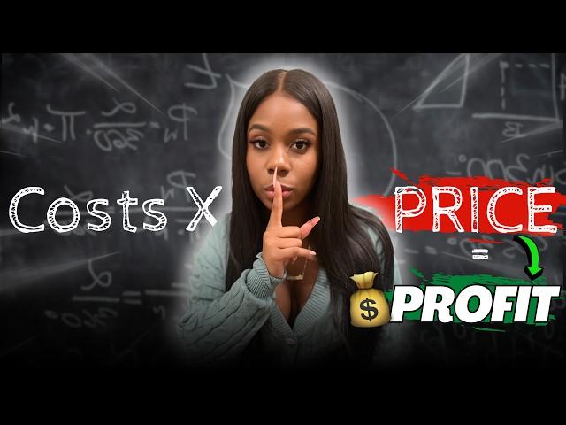 SECRET PRICING STRATEGY TO ENSURE PROFIT | HOW TO PRICE PRODUCTS for Your Small Business