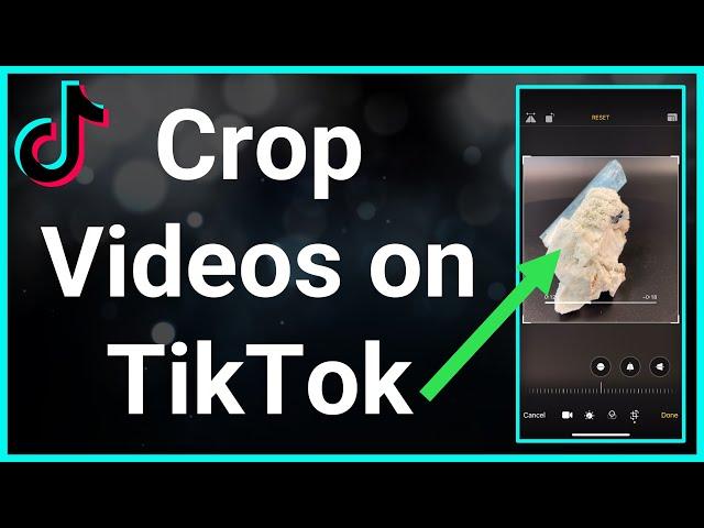 How To Crop a Video On TikTok!