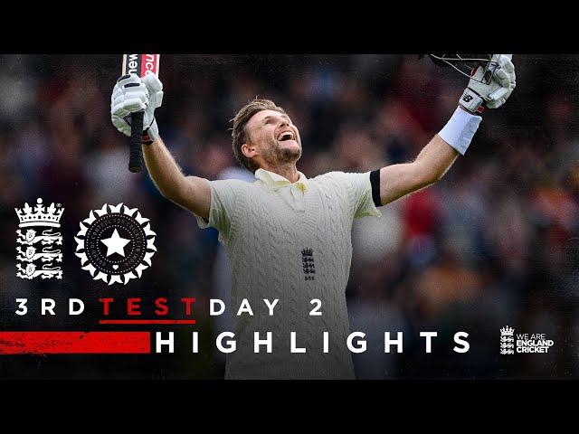 Sensational Root 100... Again! | England v India - Day 2 Highlights | 3rd LV= Insurance Test 2021