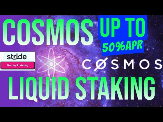 Cosmos ATOM Liquid Staking Up To 50%APR How To #crypto #passiveincome #cosmos #defi