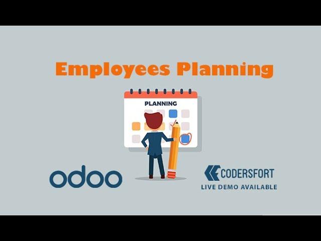 How to manage employees in odoo | Odoo Planning Module -  Best odoo app for employee planning