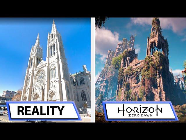 Horizon Zero Dawn vs Reality | Real Locations Comparison