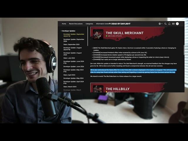 Behaviour Misses Again with Skull Merchant - 8.3.0 Patch Notes - Dead by Daylight