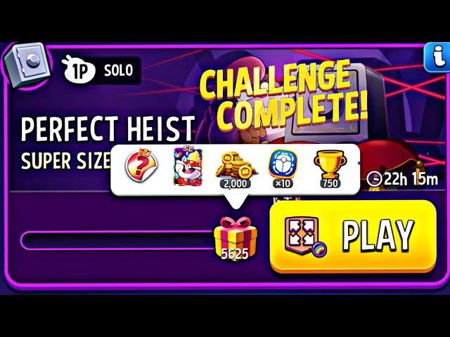 super sized rainbow solo challenge | perfect heist very easy challenge | match masters