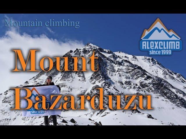 Mount Bazarduzu climbing from Dagestan (Russian Federation)