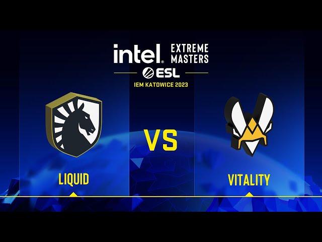 Liquid vs Vitality | Map 1 Overpass | IEM Katowice 2023