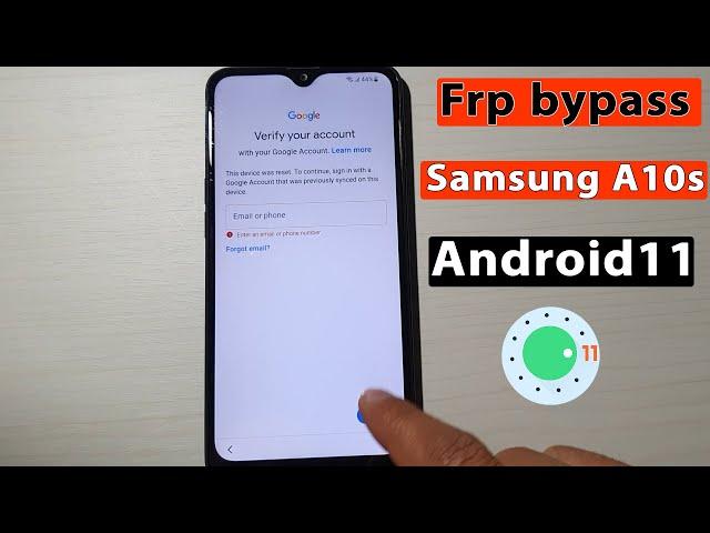 Samsung A10 | A10s Android 11 Frp Bypass Without PC  تخطي حساب جوجل بعد الفورمات حل نهائي أندرويد11