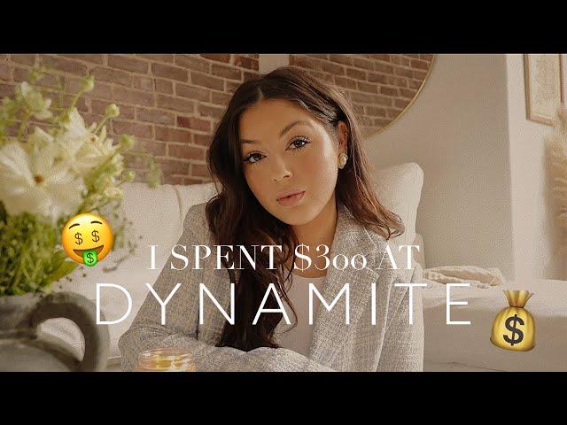 DYNAMITE CLOTHING TRY ON HAUL  | Alicia Waid