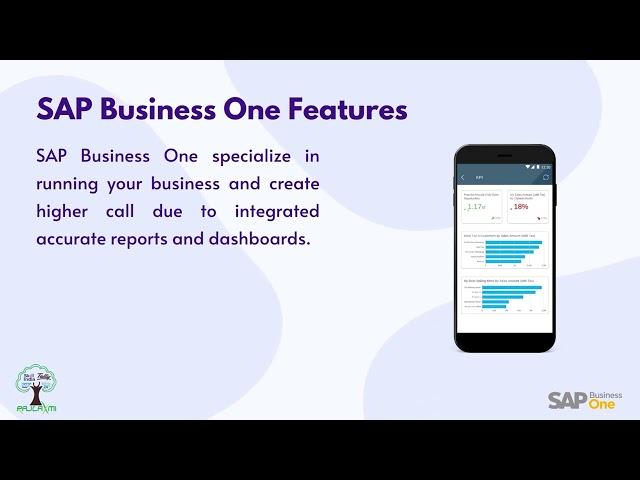 SAP Business One| ERP Features| Rajlaxmi Solutions Pvt Ltd | RSPL