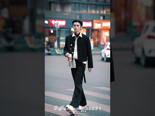 Chinese Street Fashion Couple | Ootd Boys Fashion & Style |#shorts #tiktok #chinafashion Episode 153