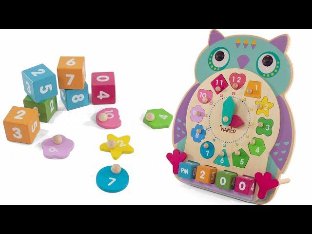 째깍 째각 부엉이 시계 퍼즐 시계 공부해보아요 Clockwise Owl Watch Puzzle Let's study the clock