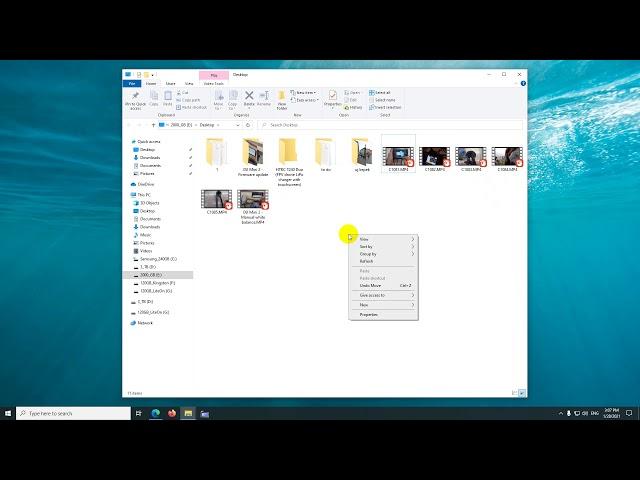 Accidentally moved a file to a location? (Undo Move, Windows 10)