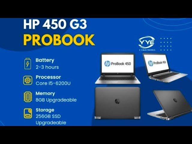 Hp Probook 450 G3 Laptop Review