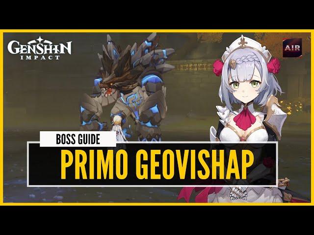 Genshin Impact - How To Solo Primo Geovishap [Boss Guide]