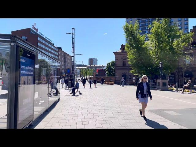 Tampere City Centre Walk Tour, Summer, The most beautiful summer city in Finland