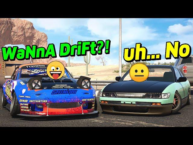 Why nobody wants to drift with you...