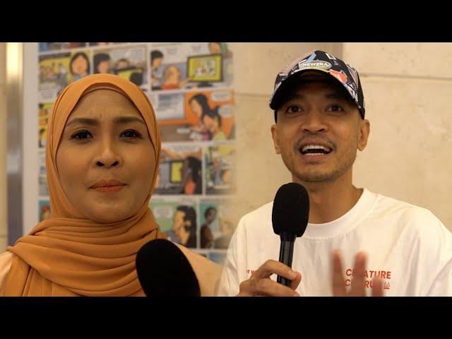Gosip cinta? Tomok & Siti Nordiana kongsi cerita peminat marah baling telur