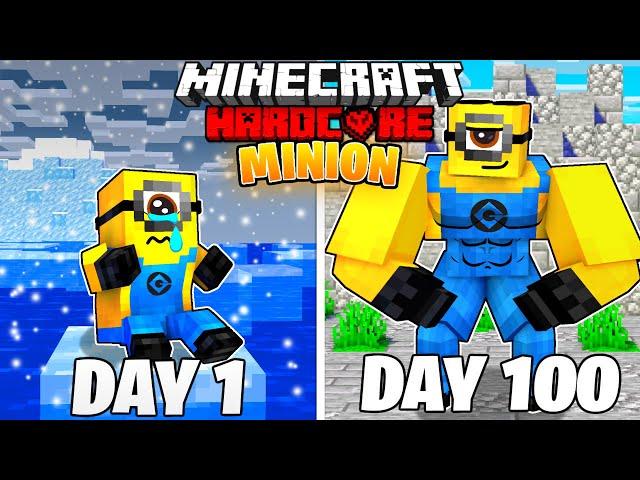 I Survived 100 Days as a MINION in HARDCORE Minecraft