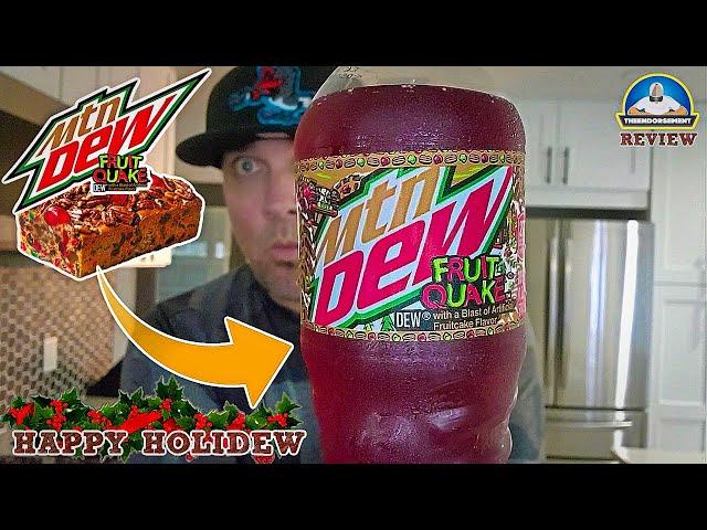 Mtn Dew® Fruit Quake Review!  | Fruit Cake Mtn Dew? | theendorsement