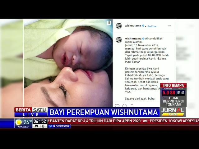 Selamat! Istri Menteri Wishnutama Melahirkan Bayi Perempuan