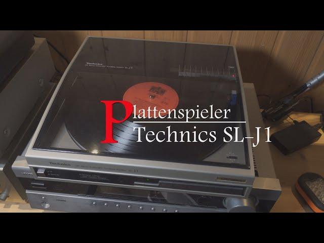 Der Zeit voraus: Plattenspieler Technics SL-J1