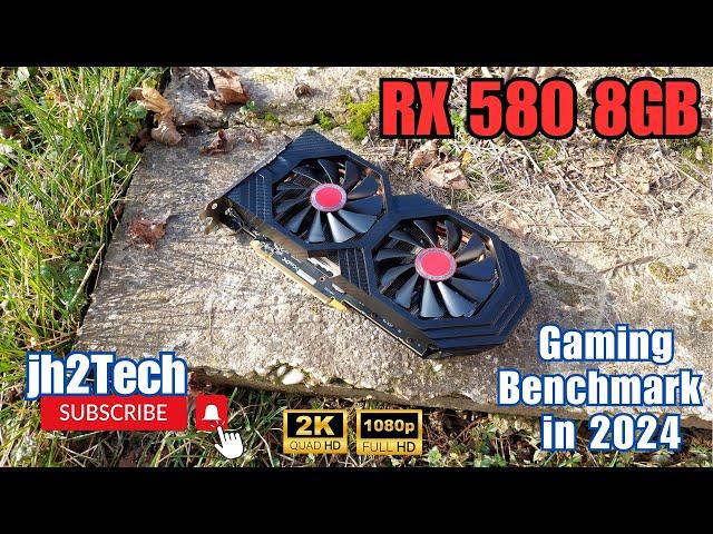 RX 580 8GB - Review in 2024. Gaming in 1440p and 1080p. Still alive and kicking! Test with R5 7600X