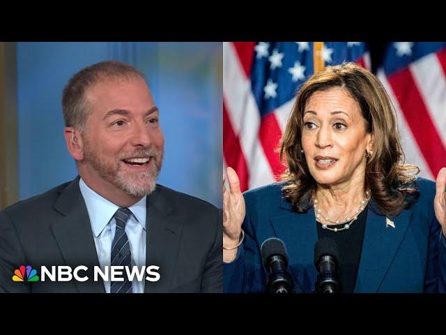 VP Kamala Harris shows what ‘simple basic messaging’ can do for a campaign: Chuck Todd